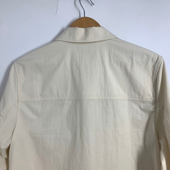 Banana Republic Crinkle Nylon Utility Jacket Long Sleeve Women's Size S - Picture 4 of 15